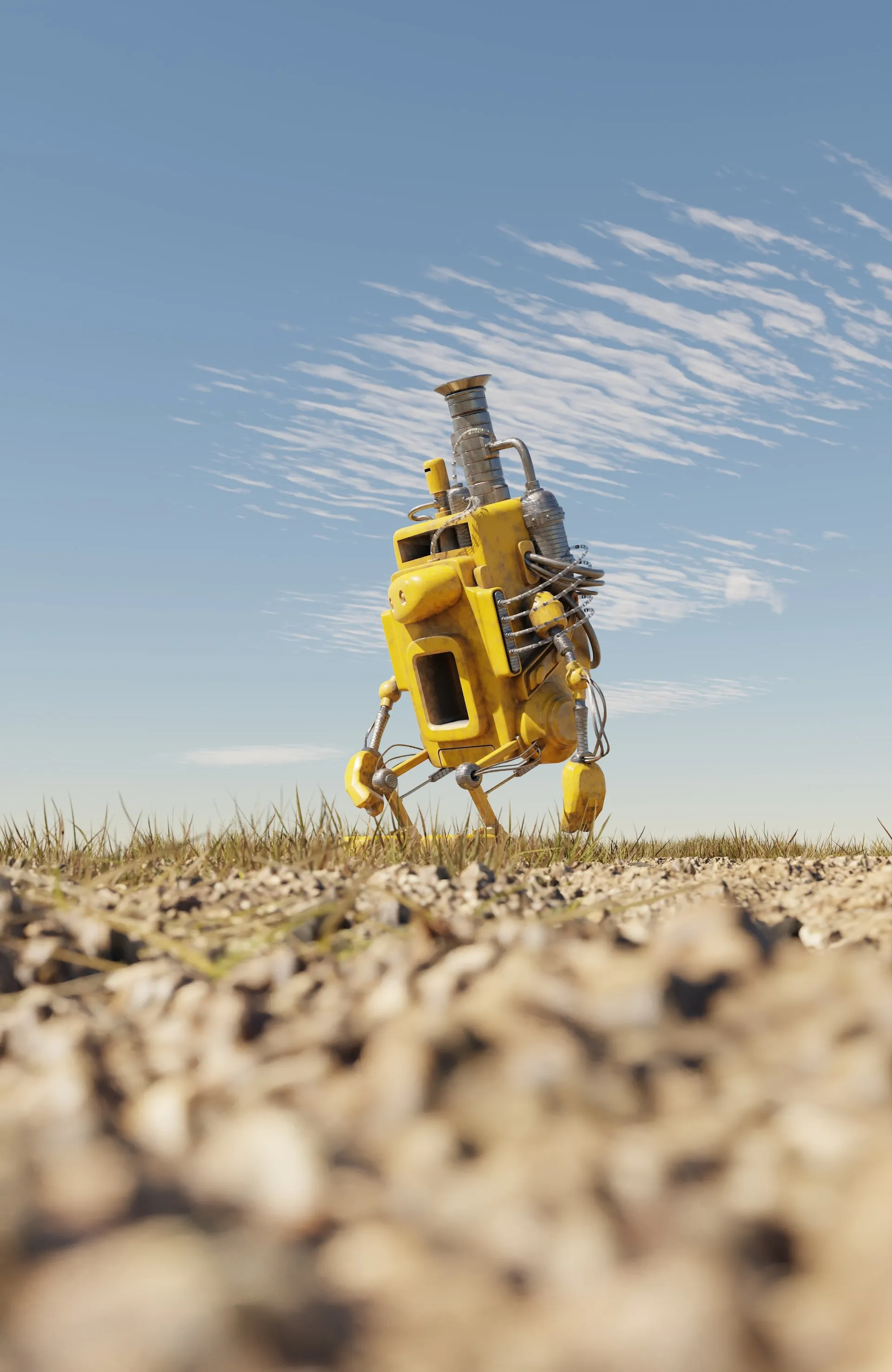Yellow Robot 2